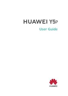 Huawei Y5p manual. Camera Instructions.